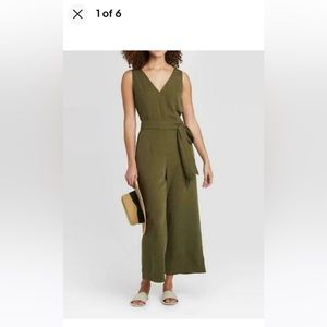 Olive Green Jumpsuit NWOT